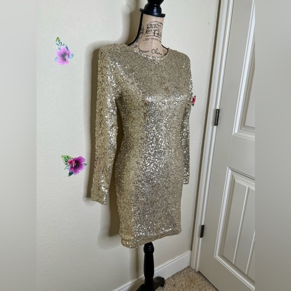 Here comes the sun Sequins Cocktail Dress - Picture 6 of 14